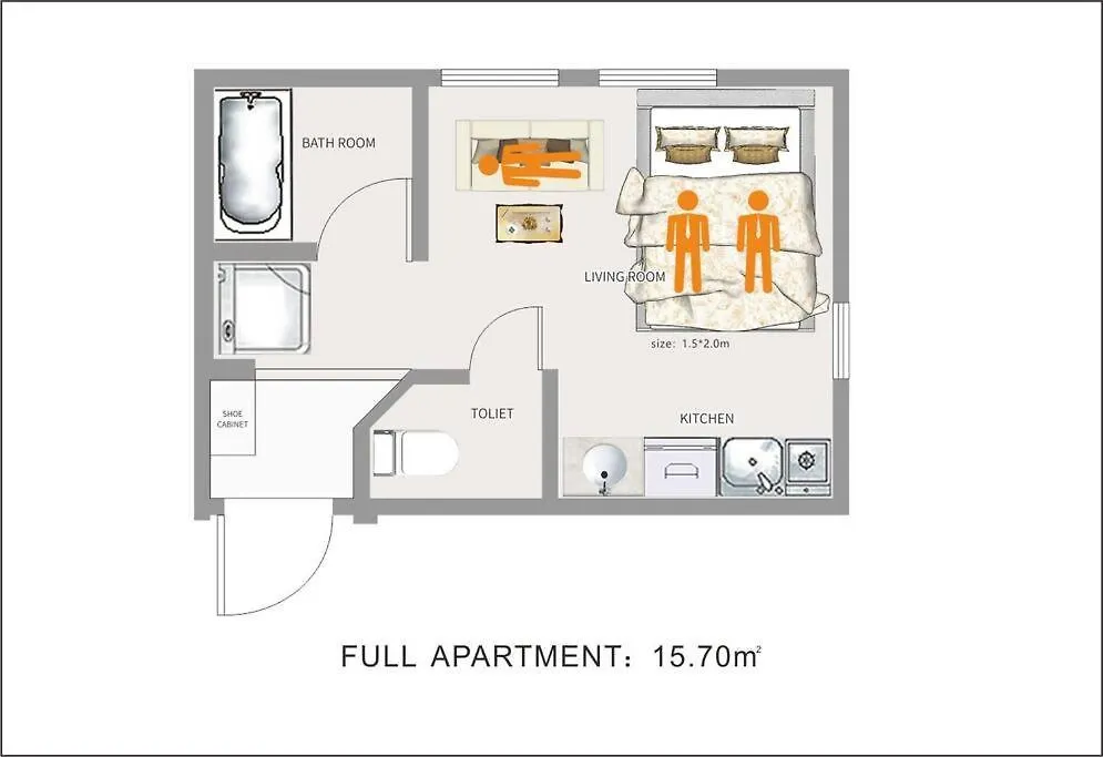 Apartment Ustay Nippori Tokyo Japan